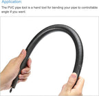 PATIKIL 12.3mm OD A Type Spring Tube Bender 520mm Long for 16mm 3/8" PVC Pipe in Home Renovations and Electrician Wiring
