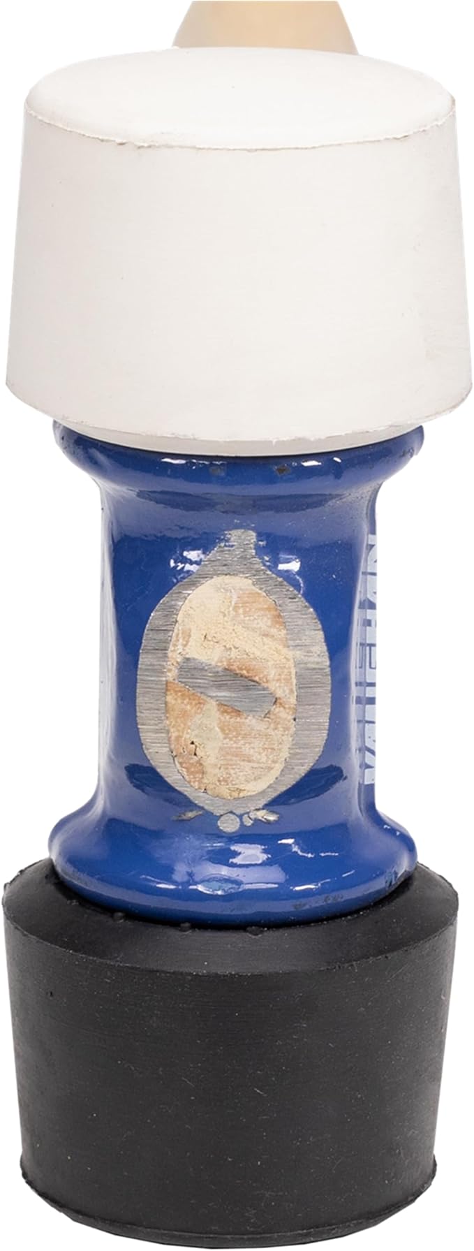 VAUGHAN 24 oz Soft Face Rubber Mallet, Made In The USA, White And Black, RM24, VN19510