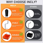 INCLY 330PCS Upgraded Pegboard Accessories Organizer Kit, Peg Board Hooks Assortment with Bins & Cups for Organizing Tools, Fit 1/8 or 1/4 inch Pegboard for Garage Workshop Wall Hanging Tools