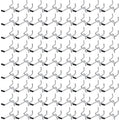 Moxweyeni 100 Pcs Pegboard Hooks Peg Board Organizer Accessories Holders Hanging Stainless Steel Display Wall Hooks for 1/8 and 1/4 Pegboard Wall for Garage Storage Tools(2 Inch)