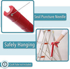 Bates- Caulking Gun, 10:1 Thrust Ratio, Red, Caulking Tool Gun, Caulk Gun No Drip, Hand Caulking Guns, Silicone Gun, Caulking Gun Tool, No Drip Caulk Gun, Caulk Guns, Caulking Gun Dripless