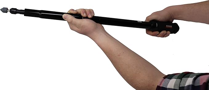 Composite 1/4" Air Die Grinder with a 20" Extension, Air Tool, High Power Motor 0.5 HP, 22,00 RPM (Sumake ST-7495L-20)