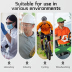 Clear Safety Glasses Bulk of 12,ANSI Z87.1 Impact Resistant Lens Eye Protection for Lab,Construction