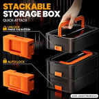 SOMELINE Ferrule Hexagonal Crimping Tool Kit, 36 Sizes Ferrules, AWG 24-8 Ferrule Crimper, with Hexagonal Crimper and Automatic Wire Stripper, Ferrule Terminal Assortment Kit (Stackable Tool Box)