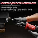 AOBEN Electric Die Grinder 1/4" Collet, 28000 RPM Power Straight Grinder Tool, Heavy Duty Metal Grinding, Polishing, Deburring & Welding Repair, Ergonomic Grip