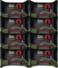 Black Unscented Camouflage Wet Wipes - Combat Wipes COMMANDO - Thick, Biodegradable, Heavy Duty Cleansing Cloths for Camping, Military, Hunting & Backpacking w/Aloe & Vitamin E (8 Pack, 200 wipes)