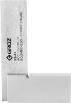 Groz 01000 2" Precision Steel Square, 16 Microns Squareness