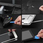 STREBITO Mini Electric Screwdriver Set 155 in 1 Small Powered Screwdriver Cordless, 140 S2 Magnetic Bits, 3 Torque Settings, 650mAh Battery, electronics tool kit for Computer, Laptop, RC, PC, Xbox