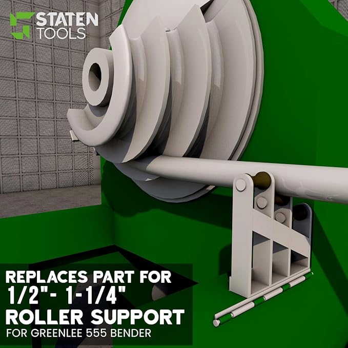 1/2"- 1-1/4" 00936-2 Roller Support for Greenlee 555 / Current