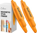 (2-Pack) Calvana Magnetic Stud Finder Wall Scanner, Stud Finder Magnet, Wall Detector Scanner, Compatible with All Drywall Construction, No Batteries Required, Wall-Friendly Construction，Easy to Use