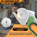 ZEITE 4V Cordless Electric Scissors Cardboard Cutter with 1 x Replace Blade,1 x Storage Box,1 x USB Rechargeable Cable Rotary Cutter for Box Plastic Carpet Cloth, Easy to Hold and Safety,Gray