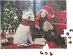 Photo Puzzles for Gift, Pets, Festivals, Weddings, Family Gatherings, Adult Customized Puzzles Jigsaw (Vertical or Horizontal) (None) (500.PC (Vertical/Horizontal))
