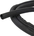 Black Braided Cable Management Sleeves Wire Loom Tubing Cord Protector Self-Wrapping (3/8"-30Feet)
