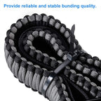 Zip Ties 8 inch Black Zip Ties with 50 Pounds Tensile Strength,Cable Ties,100 Pack, by Tantti Supply