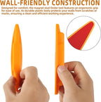 (2-Pack) Calvana Magnetic Stud Finder Wall Scanner, Stud Finder Magnet, Wall Detector Scanner, Compatible with All Drywall Construction, No Batteries Required, Wall-Friendly Construction，Easy to Use