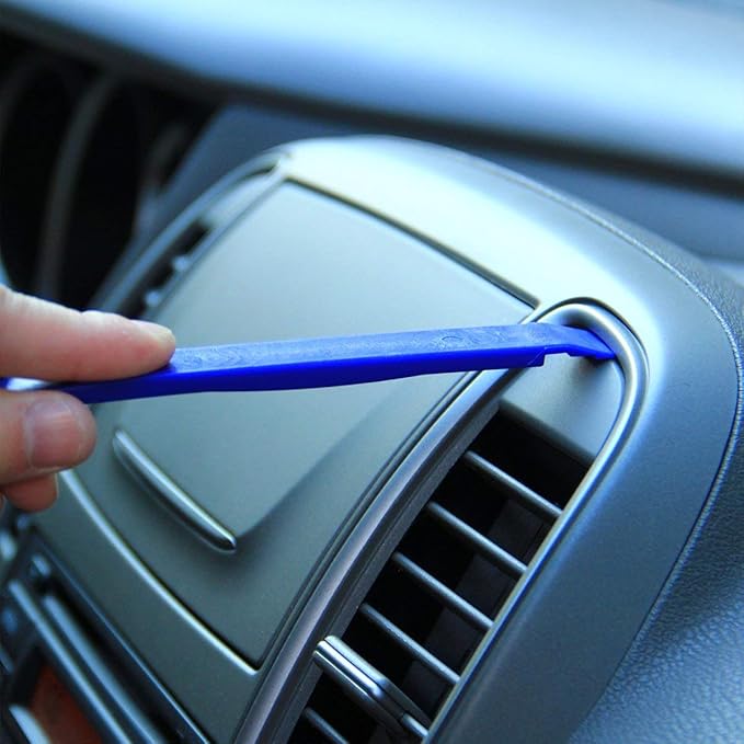 Auto Trim Removal Tool Set - 12pcs (No Scratch Plastic Pry Kit) - Auto Trim Car Tools, Easy Door Panel Removal Tool for Fastener, Clip, Molding, Dashboards, Interior Tools