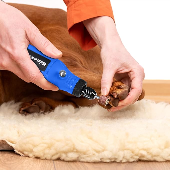 Cordless Rotary Tool, 5 Variable Speed Mini Rotary Tool Kit with 70 Accessories, 3.7V Type-C Charging Power Rotary Tool for Engraving, Sanding, Polishing, Carving, Cutting, DIY Crafts