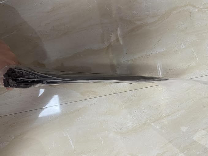 18 inch Brown Zip Ties Heavy Duty 100 PACK, 200 LBS Ultra Exclusive Strong Plastic Wire Ties, Large Cable Ties Extra Long Tie Wraps, Indoor and Outdoor UV Resistant