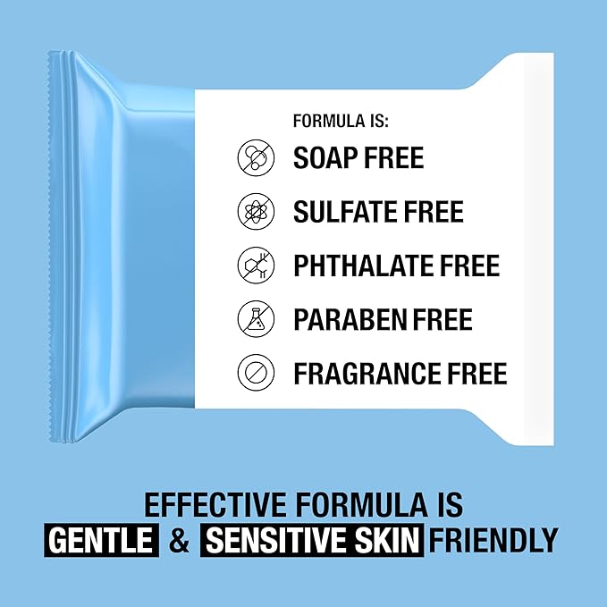 Neutrogena Fragrance-Free Makeup Remover Wipes, Daily Facial Cleanser Towelettes, Gently Removes Oil & Makeup, Alcohol-Free Makeup Wipes, 25 ct-VeraVaultWomen