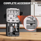 Litheli 20V Cordless Impact Driver Kit, 1593 in-lbs Max Torque, 1/4 in. Hex Power Drill/Driver Set with Battery (Charger not included)