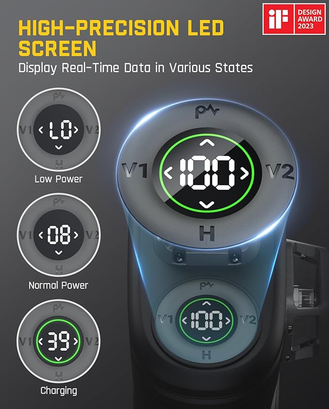 Fanttik D12 PRO Laser Level 3 x 360°, Self-Leveling Cross Line Laser with LED Screen, 3D Green Cross Line, 5200 mAh Battery Rechargeable, Pulse Mode, Magnetic Support