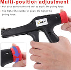 Zhushan Cable Tie Tool: Fasten and Cut Cables with Ease - Fits 2.8mm~12mm Nylon Ties