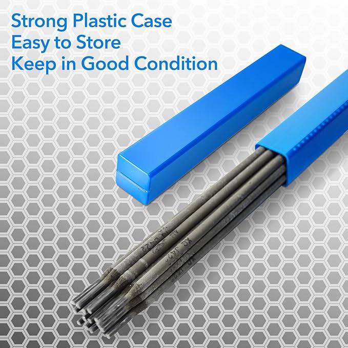 1/8" Stick Welding Electrode Rods J422 Carbon Steel Welding Rod for Welding Machine 1LB