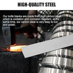 5 Pack 1084 Steel for Knife Making - 12"x1.5"x1/8" 1084 Steel Flat Stock Knife Blanks for Knife Making DIY