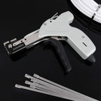 Knoweasy Stainless Steel Cable Tie Gun - Tighten, Tension, and Cut with Stable and Reliable Stainless Steel Cable Tie Tool Cable Managemen