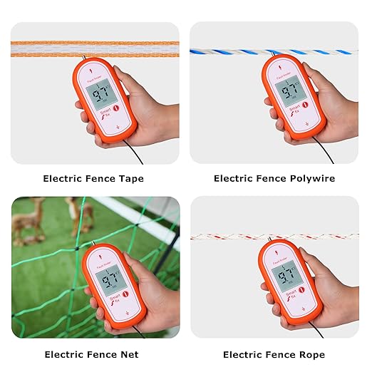 Electric Fence Voltage Tester, 15KV Digital Electric Fence Voltage Tester, Digital Display High Voltage 200-15000V Gardening Tools