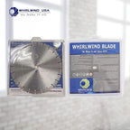 LSS Upgraded Version 14 inch Diamond Saw Blade Dry or Wet Cutting for Concrete Stone Brick Masonry,1"-20mm Arbor with 14 mm Segment