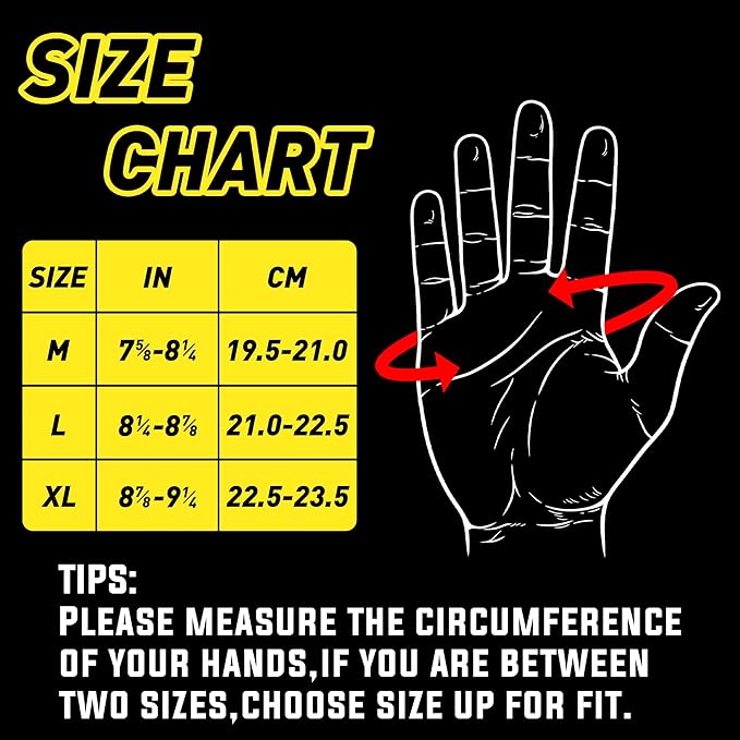 HANDLANDY Work Gloves for Men & Women, Utility Mechanic Working Gloves Touch Screen, Flexible Yard Work Gloves