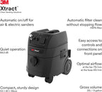 3M Xtract Portable Dust Extractor and Electric Random Orbital Sander Bundle | Extracts Up to 97% Dust