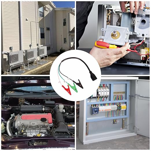 HVAC Adapter Cord,HVAC Connector Cord,Circuit Breaker Finder Adapter Cord,HVAC Adapter Cord Suitable for ET300, ET310,RT310,RT310 and RT250,Awesome Product for HVAC and GFCI Circuit Tester Needs