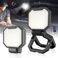 HYPERLITE Rechargeable Work Light: 1pack 20W 2000Lumens Magnetic Work Light - Hanging Hook Folding Bracket LED Work Light Job Site Lighting for Car Repairing Camping Working Hurricane