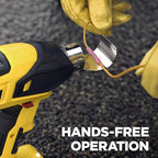 Wagner SprayTech 2462735 FURNO 550 18V Variable Temp Cordless Heat Gun for Crafts, Wire Shrinking, Defrosting Pipes, with 2 Nozzles – Includes 2 Batteries and a Charger