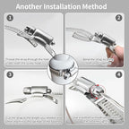 Hose Clamps 20FT Strap+20 Fasteners,DIY Cut-To-Fit 304 Stainless Steel Adjustable Large Worm Gear Band Clamp Assortment Kit,Metal Screw Fasteners and Strapping for Pipe,Duct,Pole,Tube