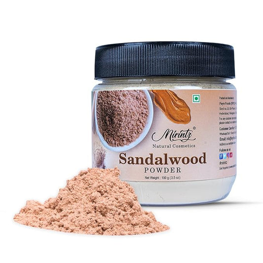 100% Natural Sandalwood Powder | (3.5 Oz) Chandan Powder for Women & Men | Herbal Sandalwood Powder for Face & Skin | Ayurvedic Face Pack for Glowing Skin, Tan Removal Mask & Natural Face Pack-VeraVaultWomen