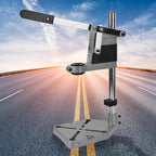 Drill Press Stand, Universal Bench Clamp Desktop Drill Holder Workbench Repair Tool with Single Hole Aluminum Heavy-duty Base