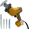 Cordless Reciprocating Saw for Dewalt 20V Battery (Not Included Battery), Variable Speed Trigger Sawzall with 4 Blades, Keyless Blade Clamp Recipro Saws for Wood, PVC, Metal and More