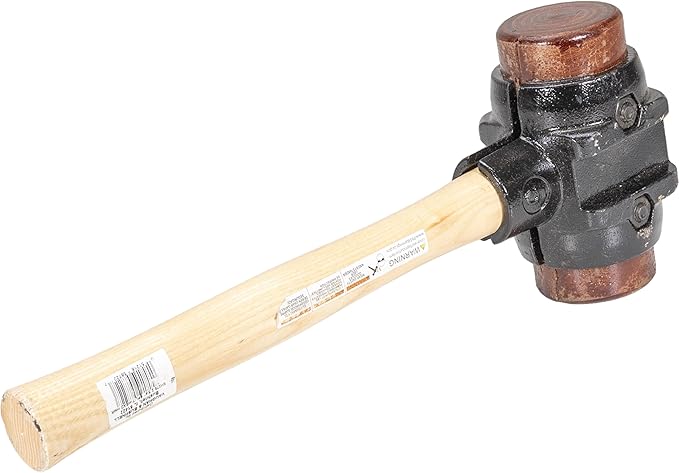 VAUGHAN Split Head Hammer, Quickly Change Face And Handle, Shock Transfer, SH275, VN58722