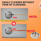 35 Inch Drain Snake Hair Clog Remover Tool, Anti-Break Metal with Nylon Coating Sink Snake, for Bathroom Sink, Tub, Shower, Pipe Drain (4 Pack)