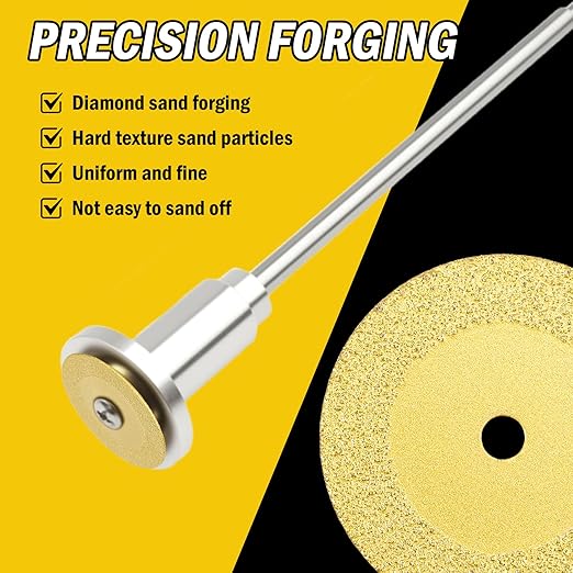 10 Pcs 40mm and 50 mm Diamond Cutting Disc Efficient Cutting Slicing Blade Enduring Slicing Wheel for Glass Marble