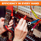 Crimping Tool For Heat Shrink Connectors, 220PCS Waterproof Automotive Marine Grade Heat Shrink Butt Connectors Kit, Tinned Red Copper AWG 26-10