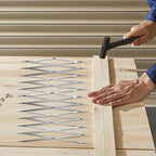 Center Finder,Picket Master Pro Center Finding Tool for Precise Measurements, 12 Point Center Finder Measuring Tool,Woodworking Center Finding,Pipe Metal Equal Space Divider