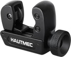 HAUTMEC Copper Pipe Cutter Tool 1/8" to 1-1/8" OD (3-30mm), Mini Copper Tubing Cutter Tool for PVC, Copper, Aluminum, and Thin Stainless Steel Tube HT0133-TC