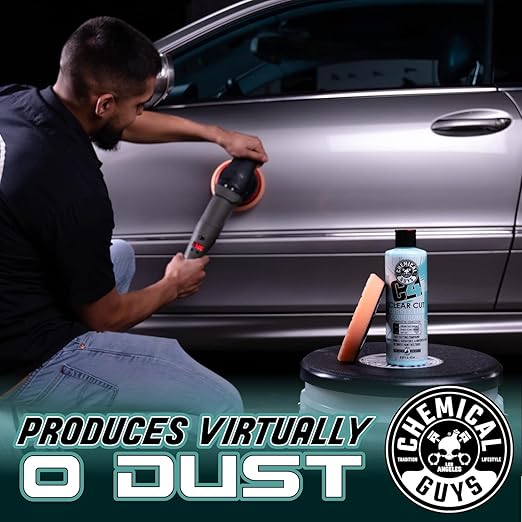 Chemical Guys GAP11616 C4 Clear Cut Correction Compound (Paint Correction - Fixes Scratches, Swirls & Holograms), 16 oz.