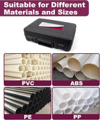 PVC Pipe Reamer 0.75 Inch (3/4 Inch), Fitting Saver, Aluminum Alloy Socket Saver for SCH40 PVC CPVC ABS Pipe Fitting