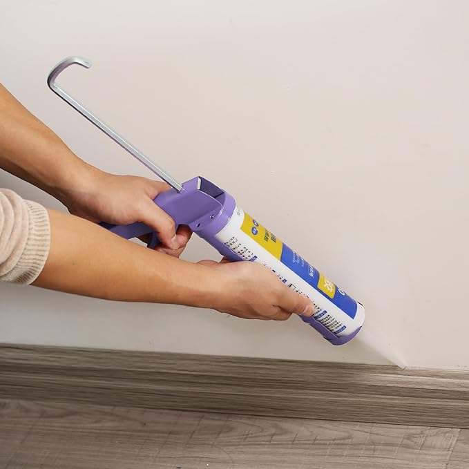Bates- Caulking Gun, 10:1 Thrust Ratio, Lavender, Caulking Tool Gun, Caulk Gun No Drip, Hand Caulking Guns, Silicone Gun, Caulking Gun Tool, No Drip Caulk Gun, Caulk Guns, Caulking Gun Dripless
