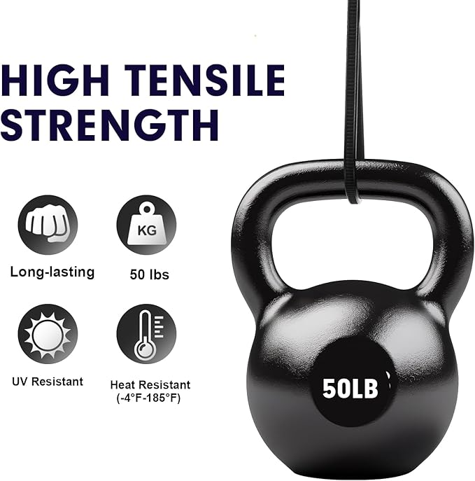 Zip Ties, RAZCC 1200pcs Black Cable Zip Ties 16 Inch, Heavy Duty Plastic Wire Ties with 50lb Tensile Strength, Self-Locking Black Nylon Tie Wraps for Indoor and Outdoor